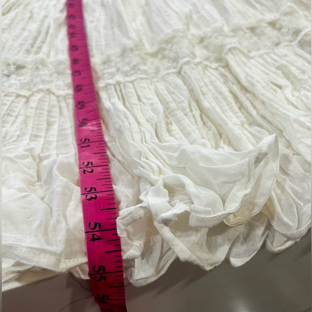Mes Demoiselles Paris “Havilland” Ivory Lace Maxi Dress EU 38 S-M Boho Romantic - Picture 16 of 16
